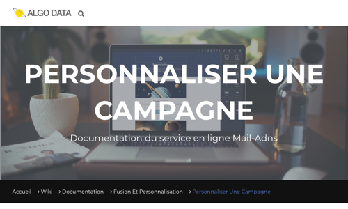 Personnaliser une campagne